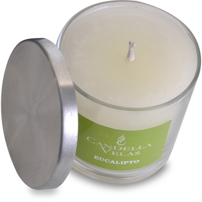 Vela Decorativa aromática de eucalipto
