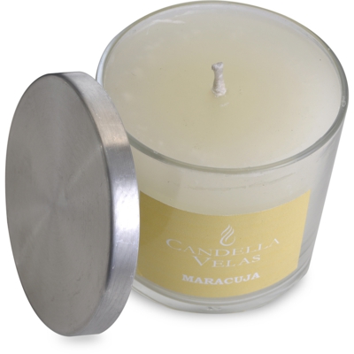 Vela Decorativa aromática de maracujá