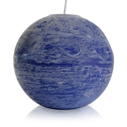 Vela Decorativa Bola Azul