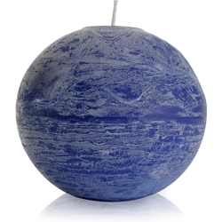 Vela Decorativa Bola Azul