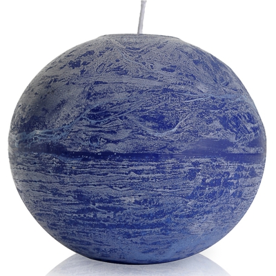 Vela Decorativa Bola Azul